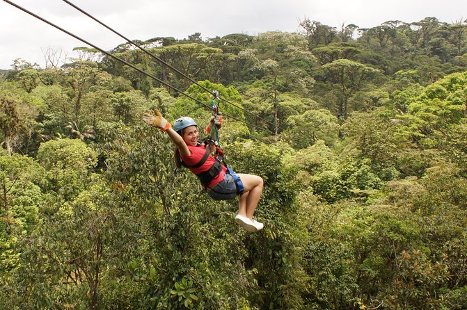 6 in 1 Full Day Pass: Aerial Tram & Zipline-Braulio Carrillo Park - Food, facilities, and extra costs