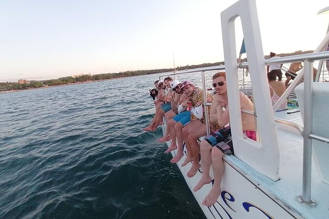 Blue Dolphin Catamaran Snorkeling Sunset Cruise from Tamarindo - Sunset from the catamaran