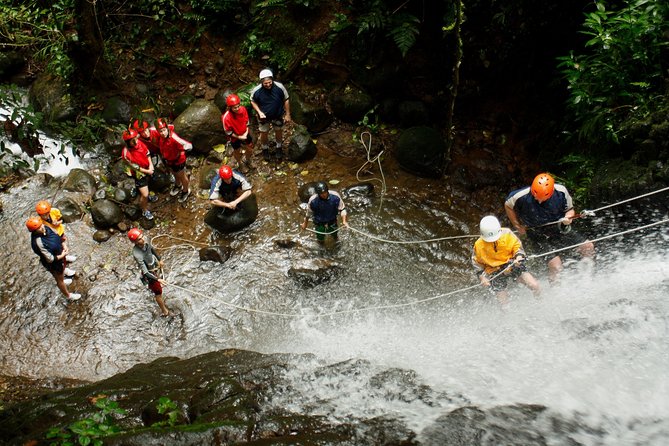 Canyoneering and Canopy Tour in Turrialba - Four waterfall rappels with a real sense of height