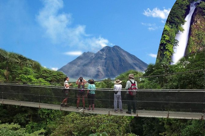 Combined Tour (Hanging Bridges, La Fortuna Waterfall, Arenal Volcano) - Wildlife watching with Marco, Mike, and Miguel