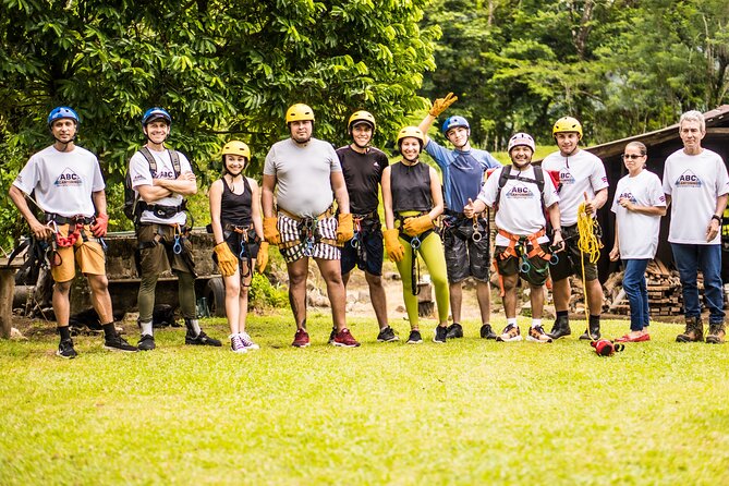Combo Arenal Rafting and Canyoning Adventure - Rappels, pools, and rainforest gorges