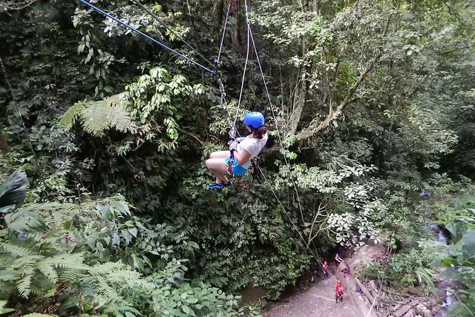 Full Day Class II-III Rafting and Canyoning Rappelling from La Fortuna-Arenal - The early ride from La Fortuna