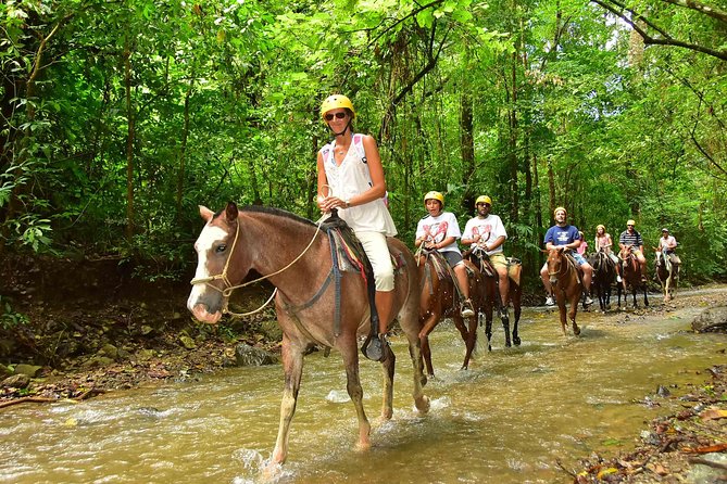 Horseback + Natural Pool Adventure in Jaco Beach and Los Suenos - The main trade-off: gentle horses, real terrain