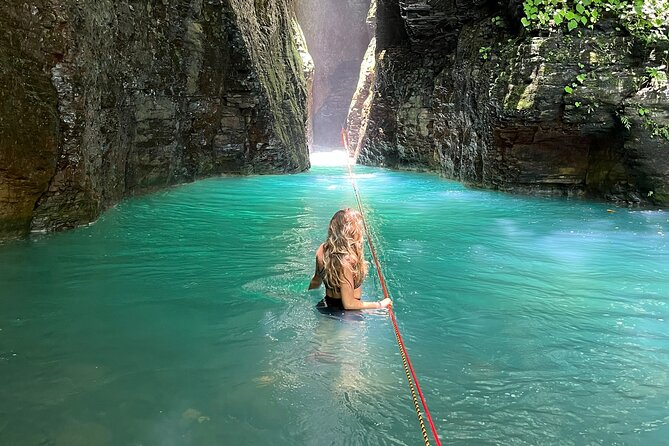 La Leona Waterfall - Following the River From Curubandé