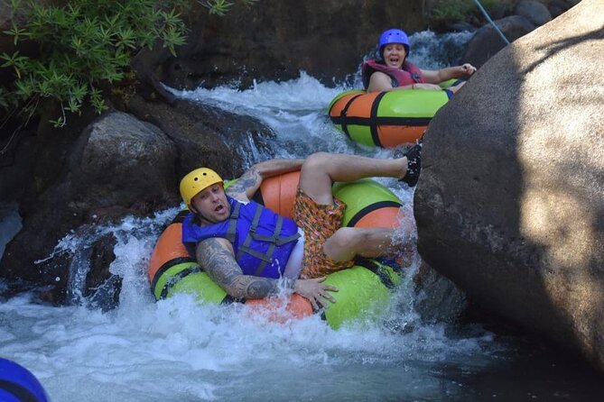 La Leona Waterfall Hike and River Tubing - The waterfall hike, one wet challenge at a time