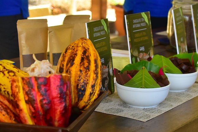 Ocean View Canopy Zip line + Chocolate Experience - Riding the tractor up the mountain