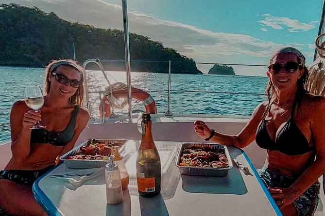 Private catamaran sailing sunset tour & snorkeling from Tamarindo - Punta Conejo and its two quiet beaches