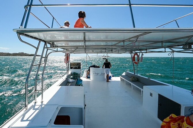 PUBLIC Pacific Lounge Catamaran - Tamarindo SUNSET experience - Leaving Tamarindo for the Pacific coast