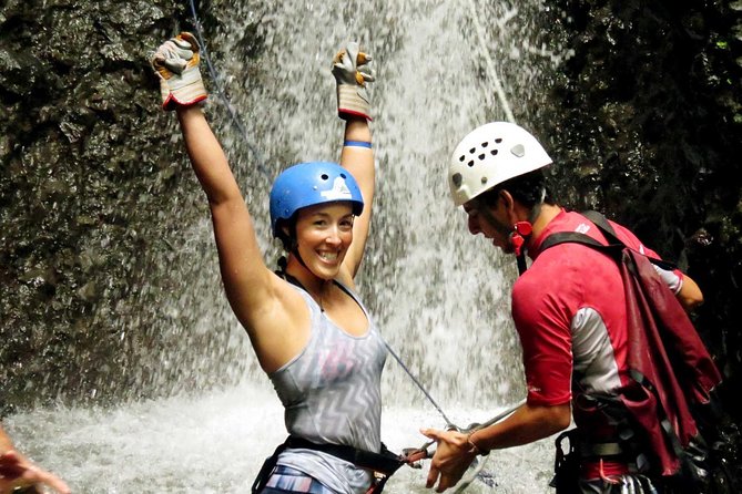Pure Trek Canyoning & White Water Rafting in La Fortuna - Pure Trek canyoning begins in the forest