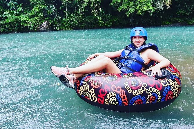 Rio Celeste Aquatic Tubing Adventure - Getting fitted for the river