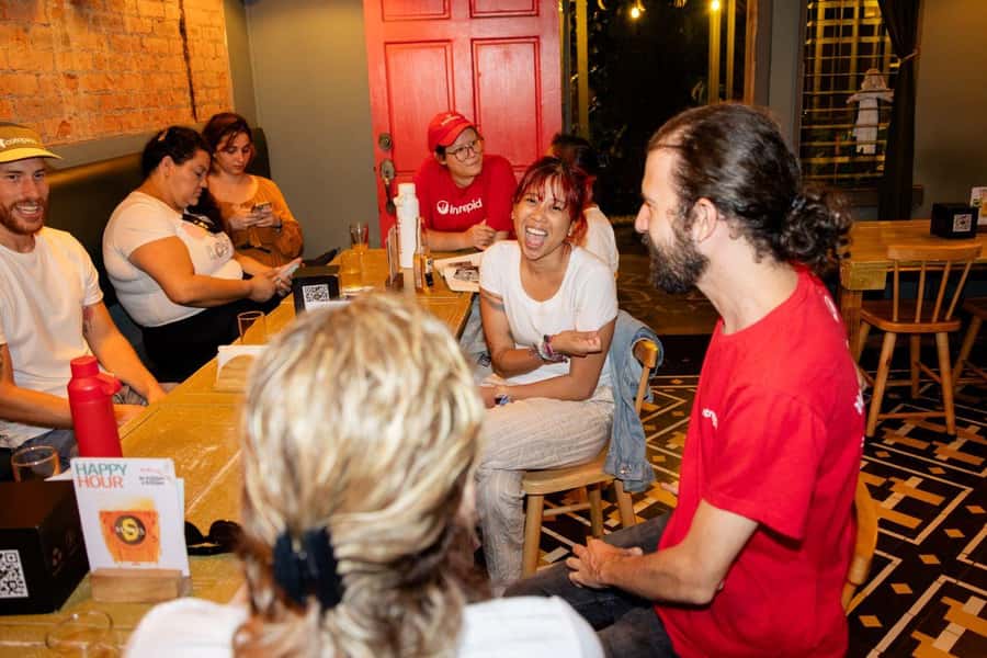 San José: Night Food and Culture Tour with Dinner - A local drink before the main meal