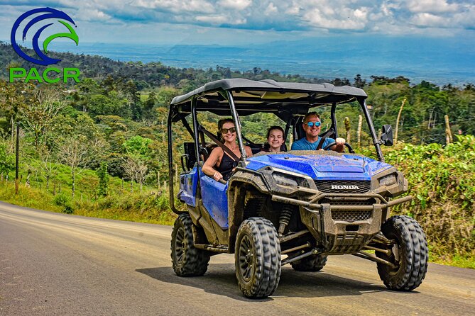 Side by Side Tour (Arenal Volcano) 2 - 5 people - Possible farm visits and a local snack