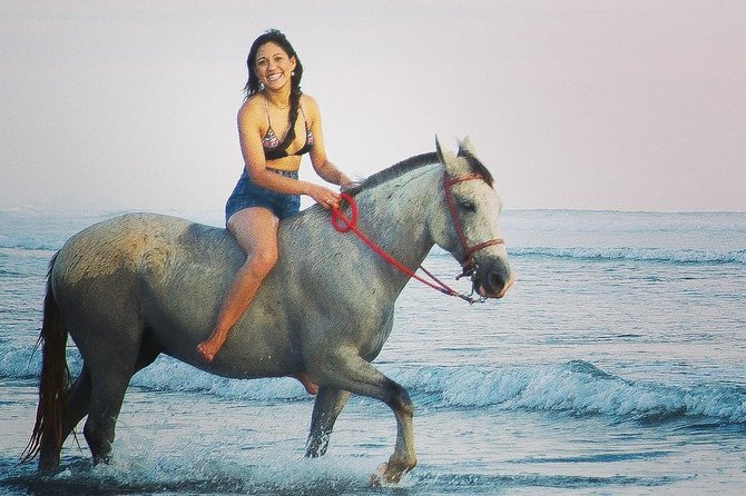 Sunset & Horses - Riding across quiet Esterillos Beach