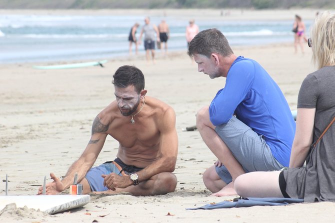 Surfing Lesson in Tamarindo - Coaching from Alejandro, Tommy, and Stephen