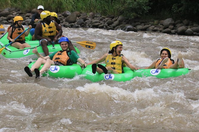 White Water Tubin in the river BALSA - Starting at Costa Rica Descents in La Fortuna