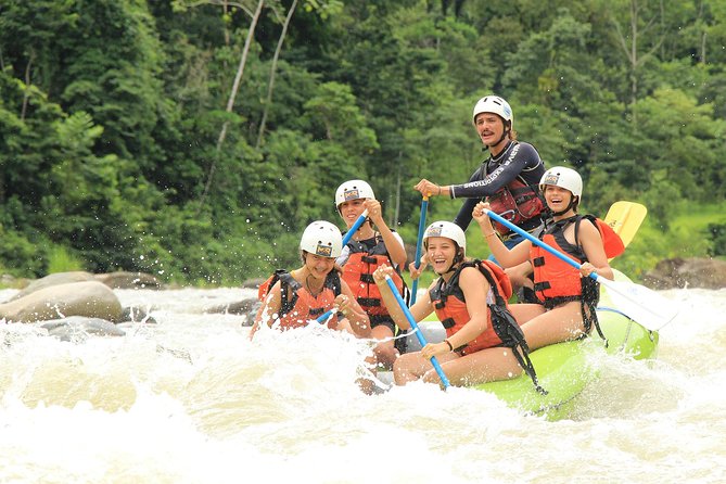 Whitewater Rafting Savegre River Class II & III + Waterfall Break - The second river section brings waves and pools